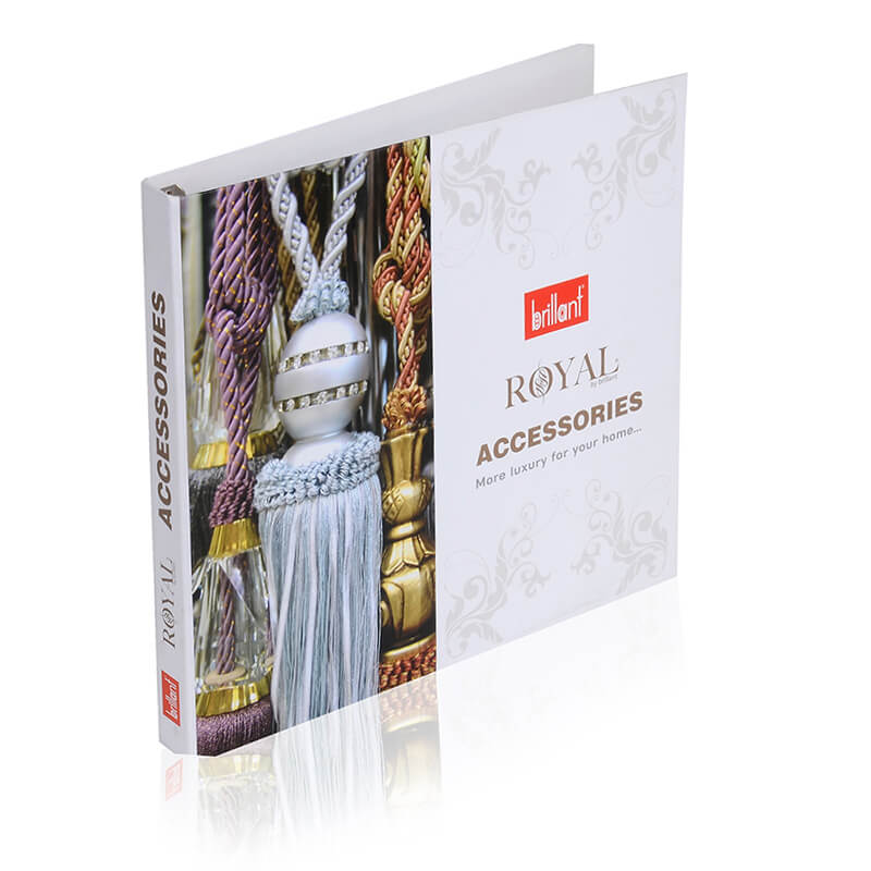 Full colour printed custom made ring binder