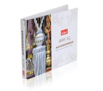 Full colour printed matt laminated custom ring binder