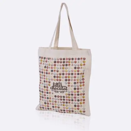 Full colour offset printed cotton tote bag manufacturer from istanbul Turkey