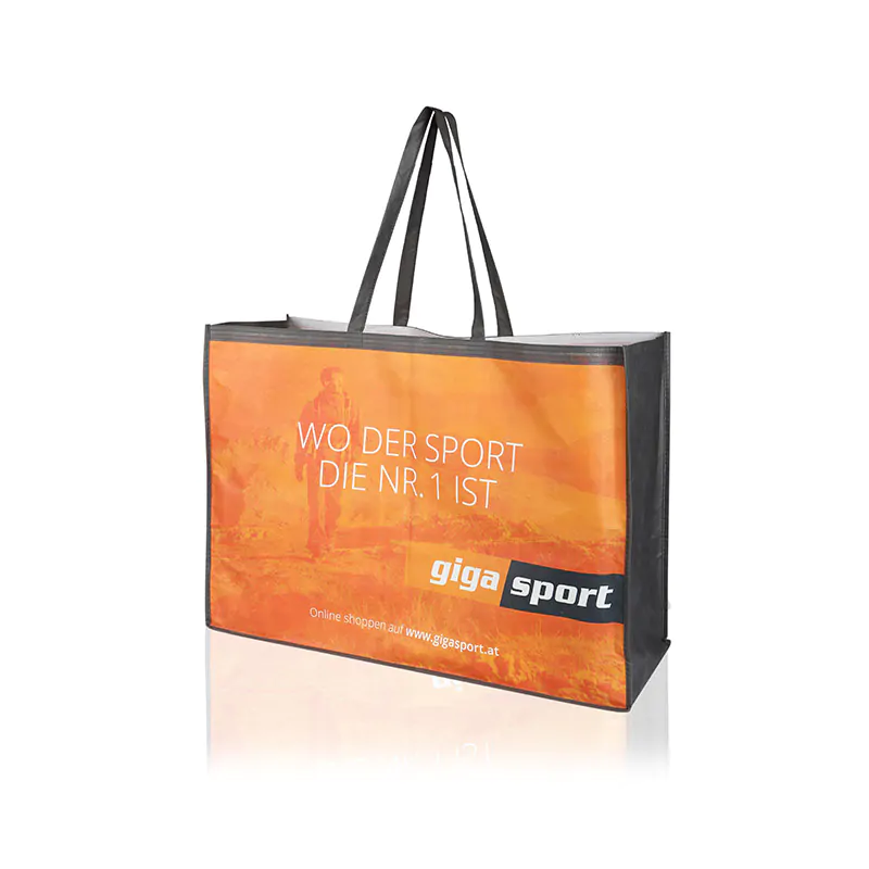 full colour offset printed big non-woven tote bag