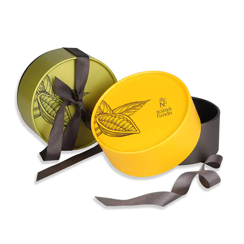 Large-size-tube-cylinder-chocolate-box-with-ribbon-attachment