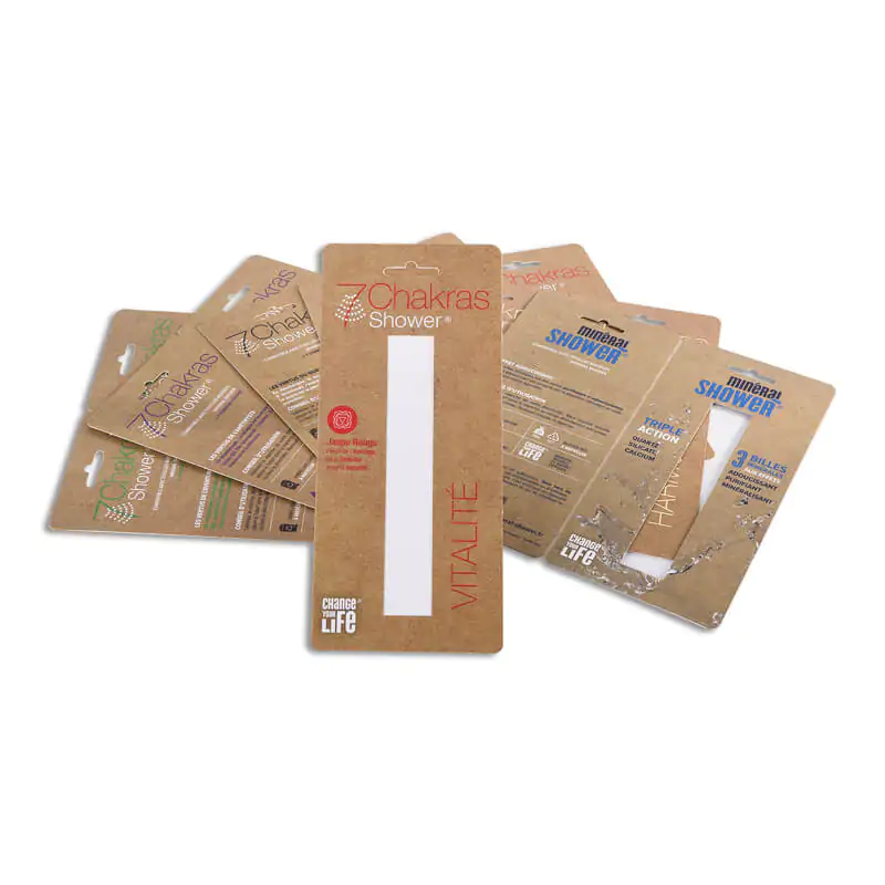 Printed borwn product paper sleeves