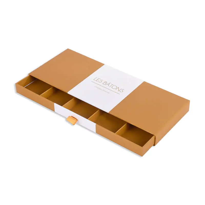 Drawer style custom rigid box wit insert