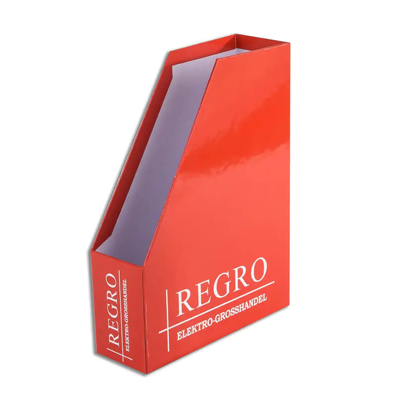 Glossy redy slip case that says regro