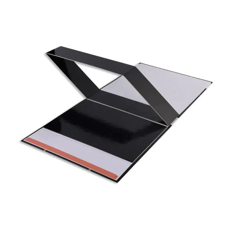 Flat fold new style rigid presentation gift box