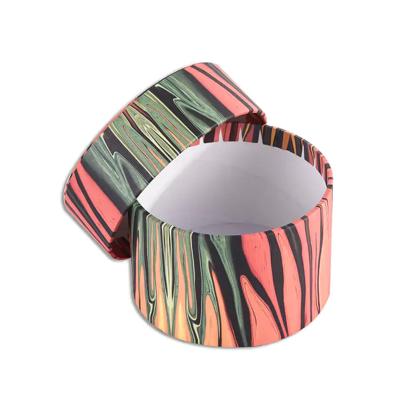 Base and lid handmade round box